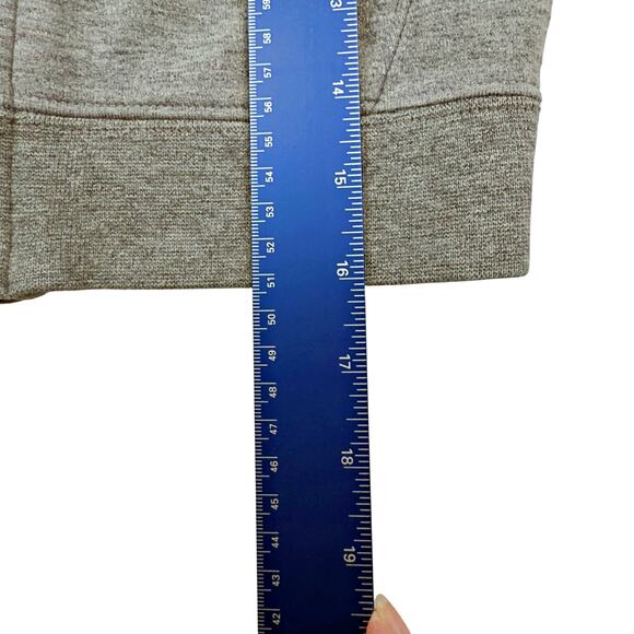 Polo Ralph Lauren Boys Sz 5 Full Zip Gray Hooded Jacket Blue Pony Prep Classic - Picture 7 of 7